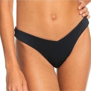 Roxy Roxy Love Ribbed Cheeky V‎ Bikini Swimsuit Bottoms Size XL New